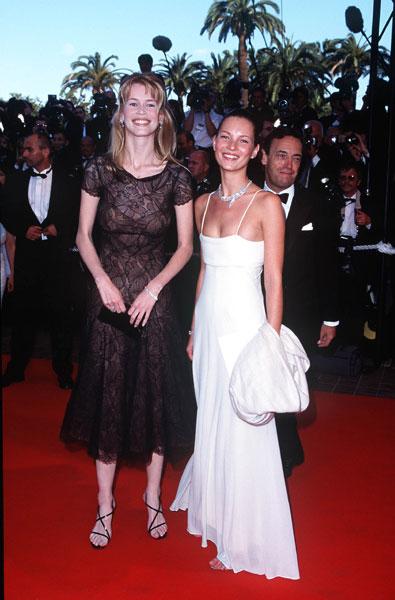 1998: Cannes Film Festival with Claudia Schiffer