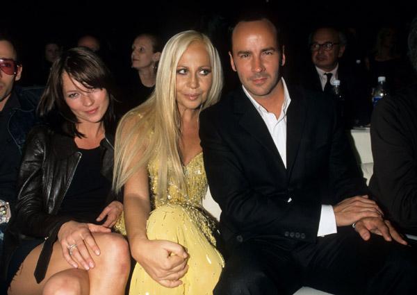 1999: VH1/Vogue Fashion Awards with Donatella Versace and Tom Ford