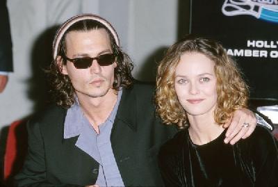 with Johnny Depp