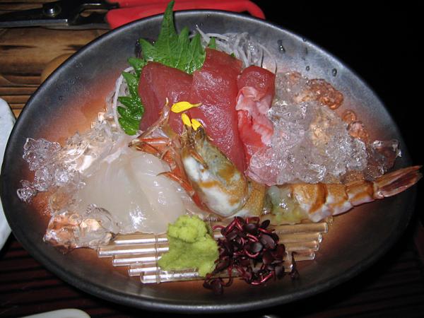 Ryokan Kaiseki: Otsukuri (Sashimi/Raw Fish)