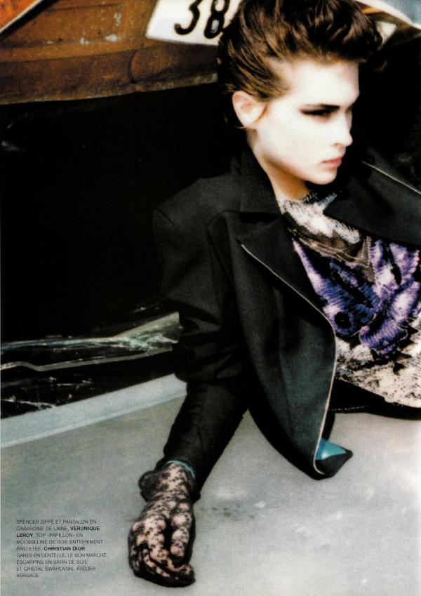 U've got the look, by Karl Lagerfeld, Vogue Octobre 2001