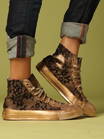Covered in lace Converse (Free People, A/W 09-10)