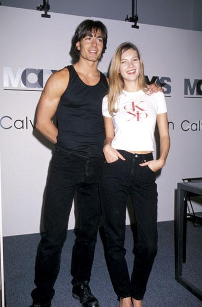 1994: Calvin Klein appearance with Michael Bergin